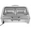 2.38Gal Electric Stainless Steel Chafing Dish Buffet Set With Temperature Control