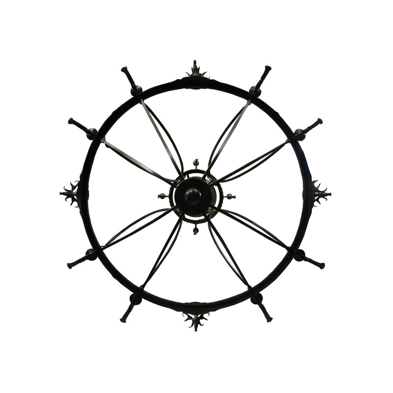 Rustic Lodge 12 - Light Chandelier