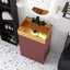 Dessus de meuble-lavabo simple autoportant 20 po intégré en céramique-1125378111-1128221879