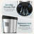 1200W Personal Blender for Smoothies and Shakes, Single Serve Blender with Travel Lid, Portable Blender for Frozen Drinks With 23Oz, 32Oz, 37Oz Portable Cups-117190108