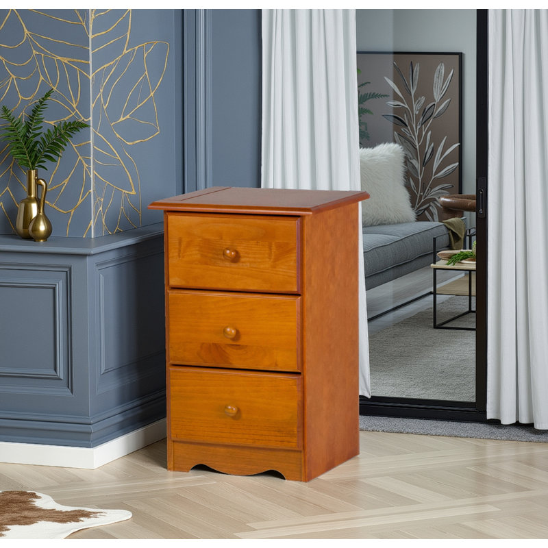 18'' W Solid Wood Nightstand