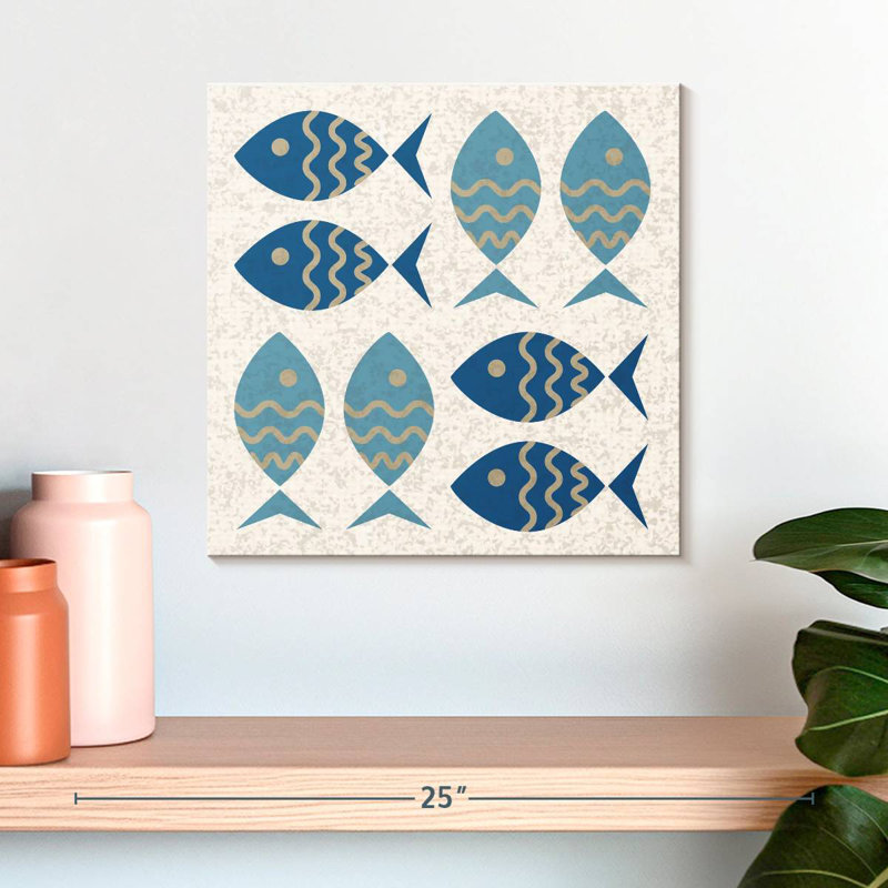 Brampt Fish Academy, 16" H x 16" W