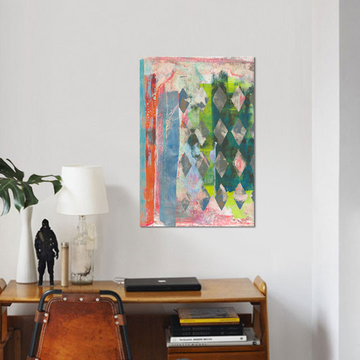 « chartreuse après i », impression sur toile, H 12 po x l 8 po x P 0,75 po, Toile tendue, Pas de tapis