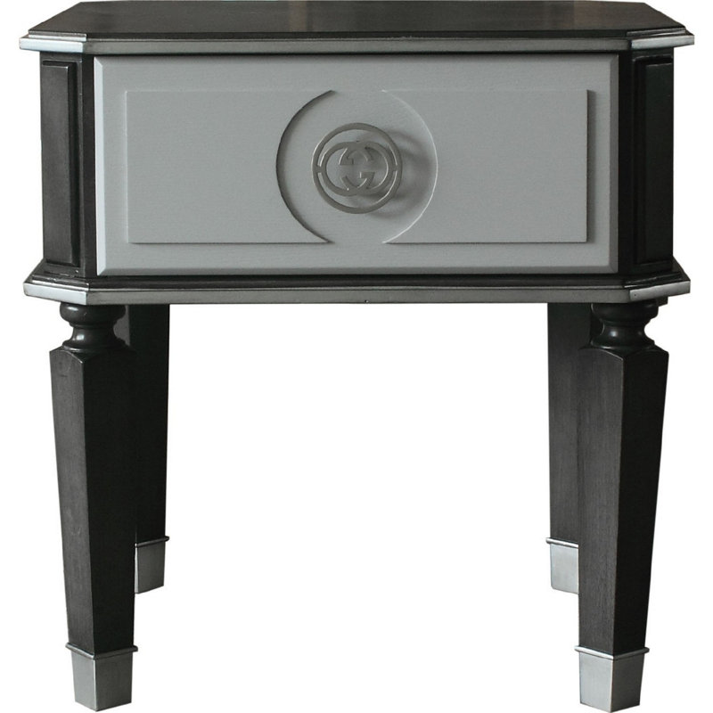 Table de bout avec rangement Benston