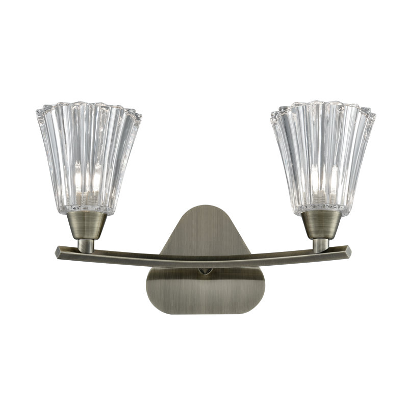 Clemmy Armed Sconce, Matt Gold