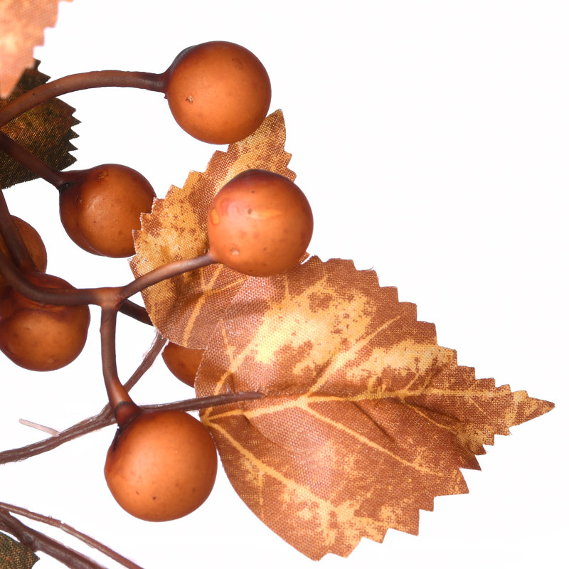24" Autumn Peony and Hydrangea Wreath