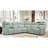 116" Leather Reclining Sectional Sofa 2 Power Recliners Zero-Gravity Power Headrest & Console-1085954675-1081924803