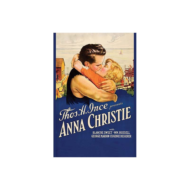 Anna christie-impression publicitaire, H 36 po x l 24 po x P 1,5 po