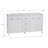 Ferree 60.5'' Double Bathroom Vanity with Cultured Marble Top