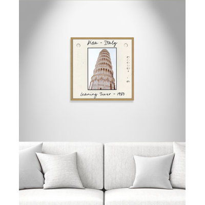 Ritona "Pisa, Italy - Leaning Tower" Print