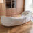 Modern Minimalist Design Curved Sofa