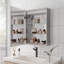 Armoire à pharmacie de salle de bain avec lumières