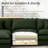 Madteos 105"W Modular Chenille LAF RAF Sectional, Sofa Couch, 3 Seater-1200423821