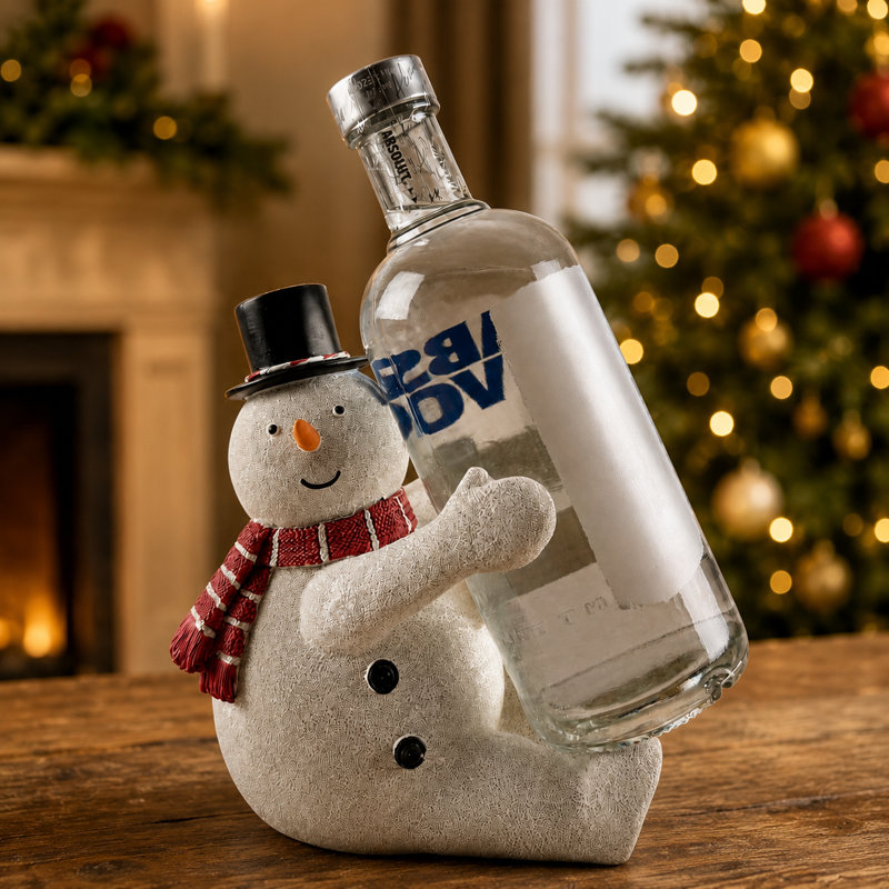 Porte-bouteilles Snowman