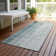 Machine Washable Indoor/Outdoor Leavittsburg ACN2240 Stripes Rug