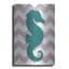 Rosecliff Heights «Seahorse» par Artpoptart, art mural en métal-650899897