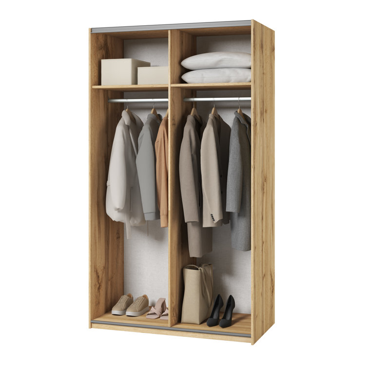 Sheriden Laminate Wardrobe, Natural