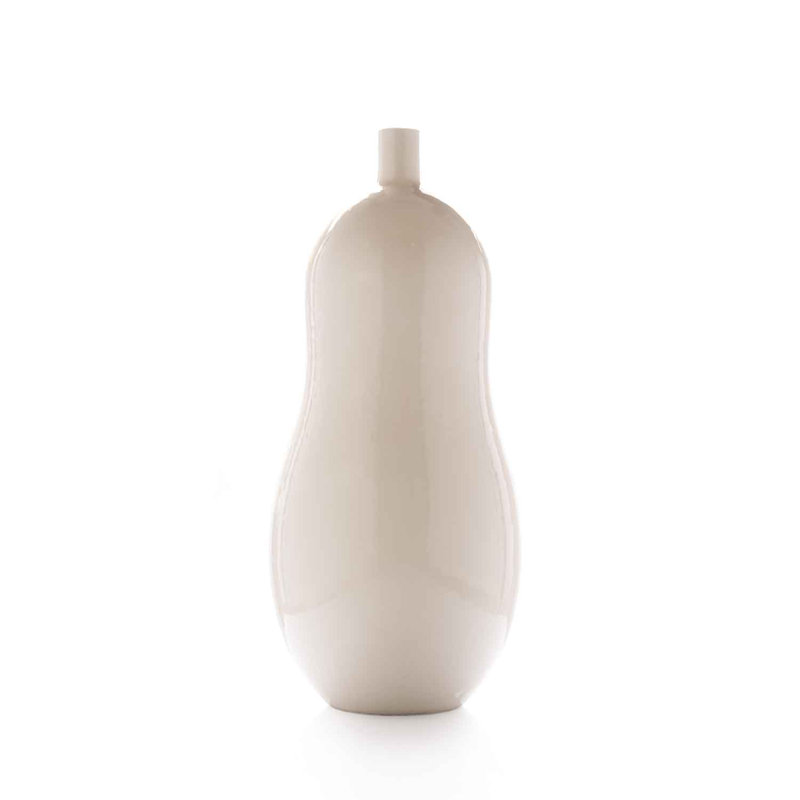 Cedarius Handmade Ceramic / Porcelain Table Vase, 50cm H x 22cm W x 22cm D