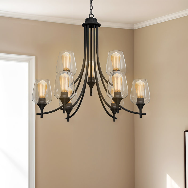 Sundari 9 - Light Dimmable Classic / Traditional Chandelier