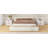 Stylish Beige Upholstered Bed