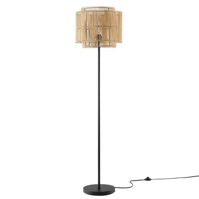 Lampe sur pied Nourish Bamboo par Modway