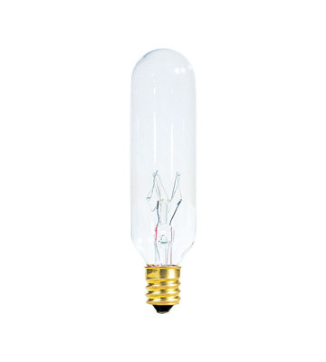 Ampoule à incandescence t7 et non-dimm 35 watts, base blanche chaud (2700k) e12
