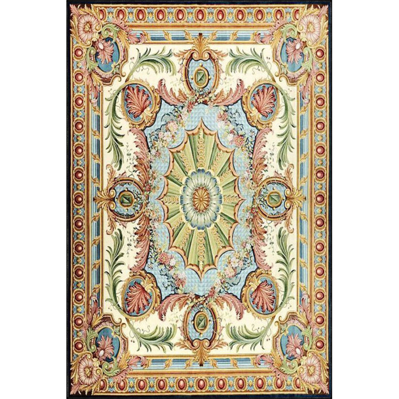 Tapis décoratif coloré et traditionnel, Rectangle 2 pi 4 po x 4 pi