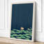 Water Lily at Rest Botanical - Wrapped Canvas-1491440077-1491440078