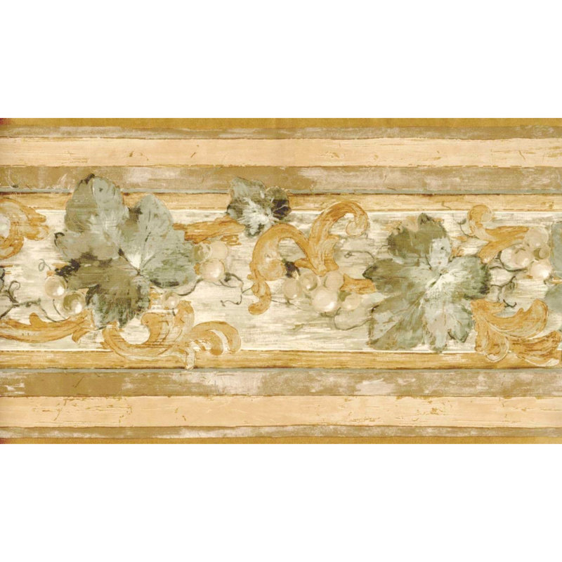 Merell Grape Leaves Border