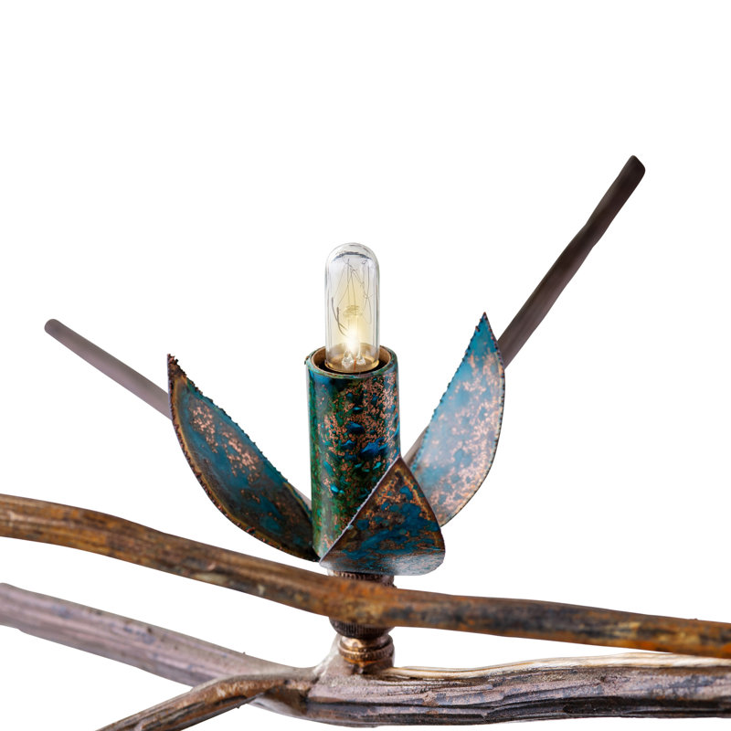 Linear Branch Chandelier