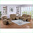 Recliners, Modern Manual Motion Recliner with Tufted Design | PU Leather | Chestnut-1197888527