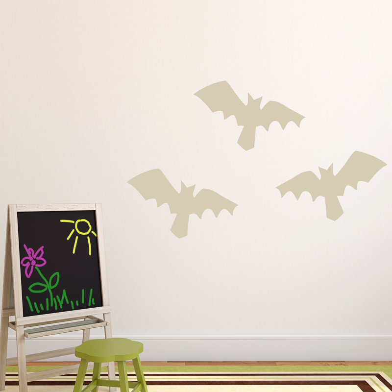 Décalcomanie murale pour les roussettes, Beige