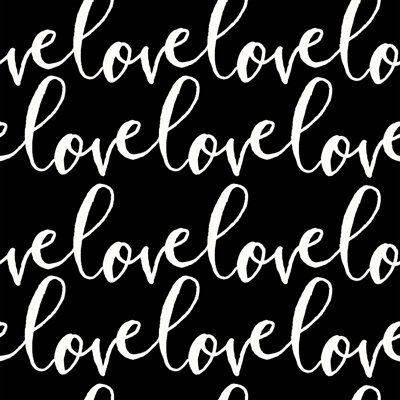 Kettner Handwriting Teens Removable Peel and Stick Wallpaper Panel