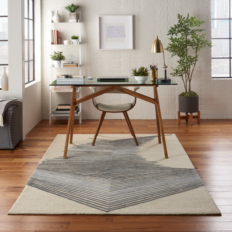 Lavonne Abstract Indoor Rug, Rectangle 3'9" x 5'9"