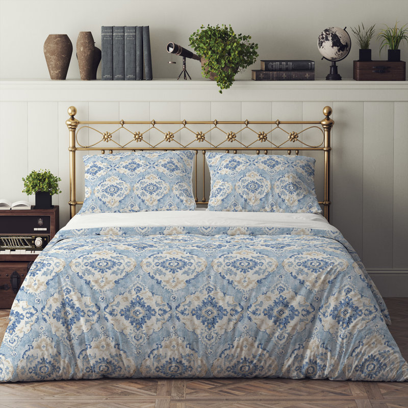 Abstract Duvet Cover, King Duvet Cover + 2 King Shams
