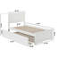 Lit plateforme en bois massif avec lit gigogne Henrichs -986316032-969733351