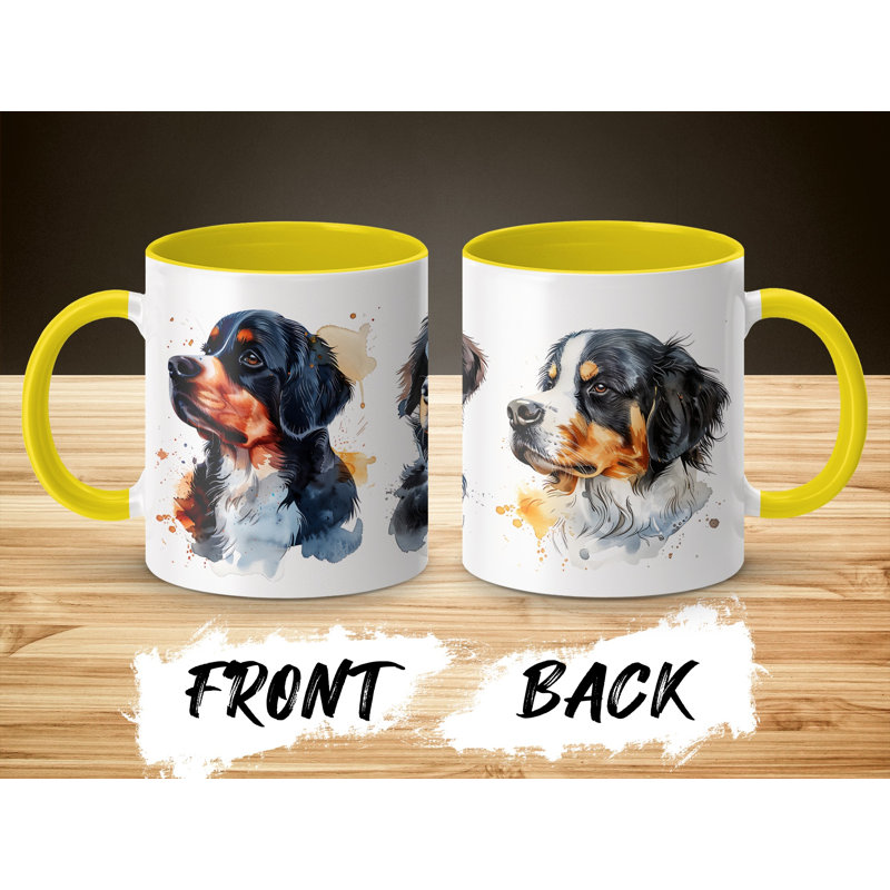 Ceramic Coffee Mug, Yellow
