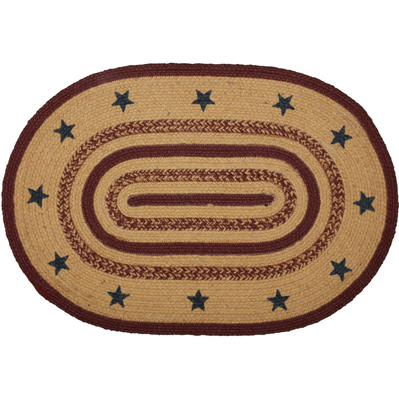 Probst Geometric Indoor Rug, Oval 1'8" x 2'6"