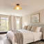 1- Light Rattan Flush Mount