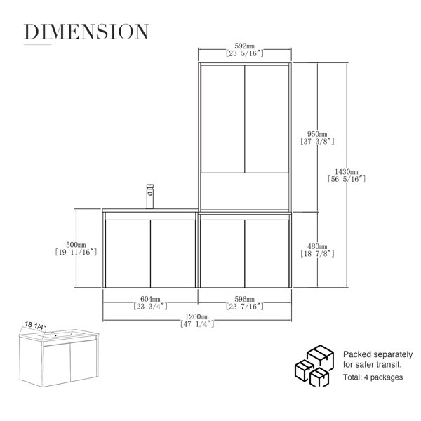 Dimensions du produit