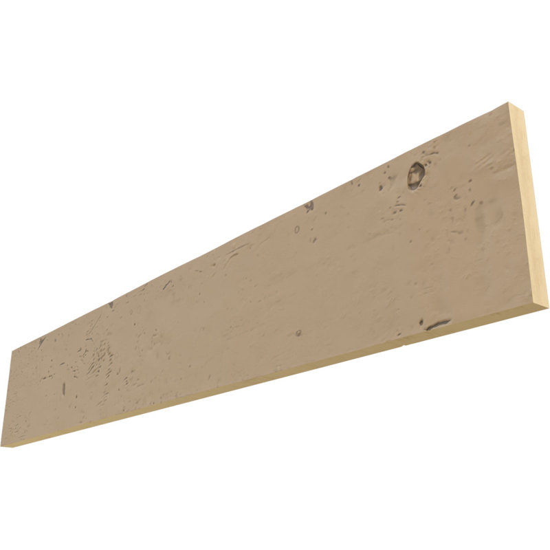 Planche en simili bois Knotty Pine Endurathane, Amande, H 12 po x l 72 po x P 1 po