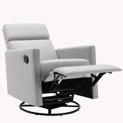 Lovera 33"" Wide Standard Recliner Upholstered Rocker Nursery Chair -  Latitude RunÂ®, 4B4FD8ABE0804474A1972AF3E738E172