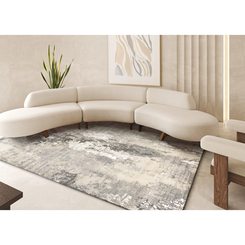 Cosmo Abstract Area Rug, Rectangle 10' x 14'