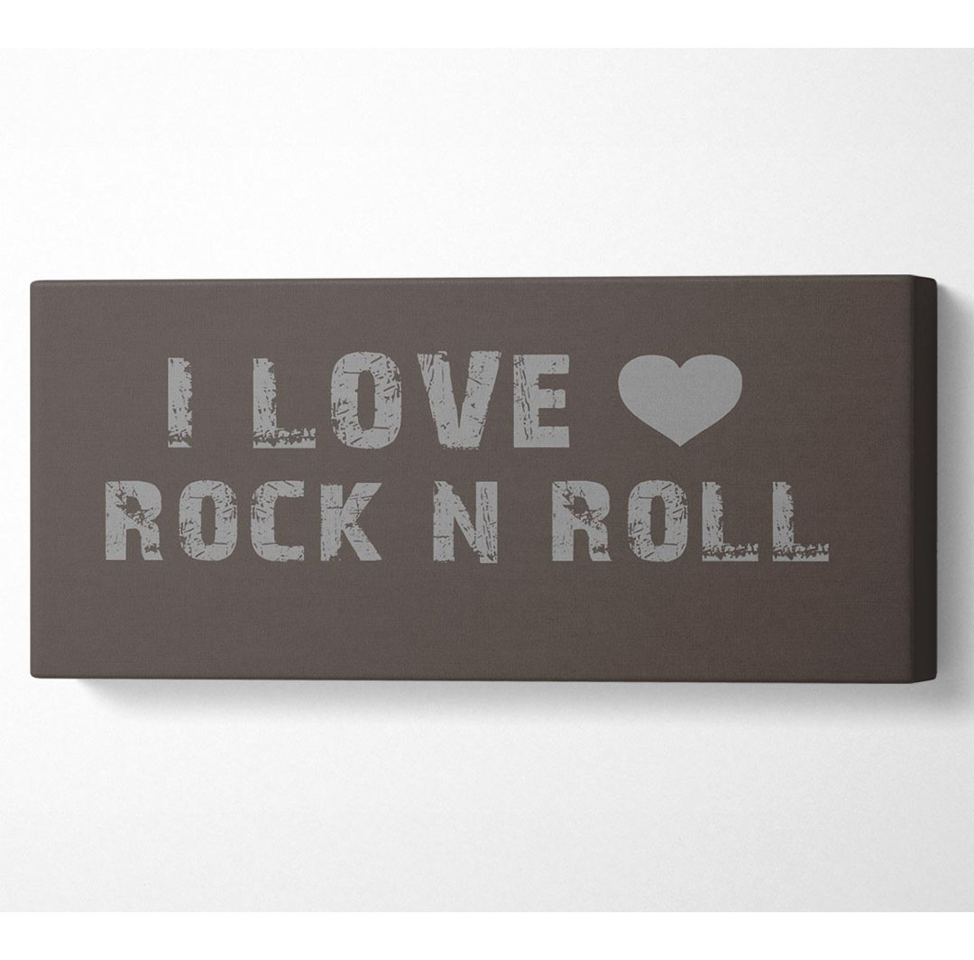 Musik Zitat I Love Rock N Roll Chocolate