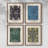 " William Morris XXI " 4 Piece Art Set-1745458815-1745458812