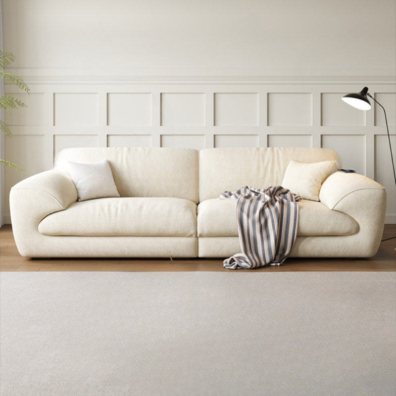 Cloud Flannelette Living Room Sofa