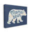 «Stupell Industries Blue Mama Bear Botanicals», art mural sur toile par Laura Marshall-91308669-91308672