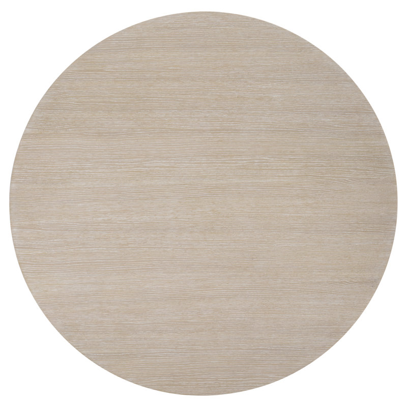 60'' Brown and White Reclaimed Wood Round Dining Table