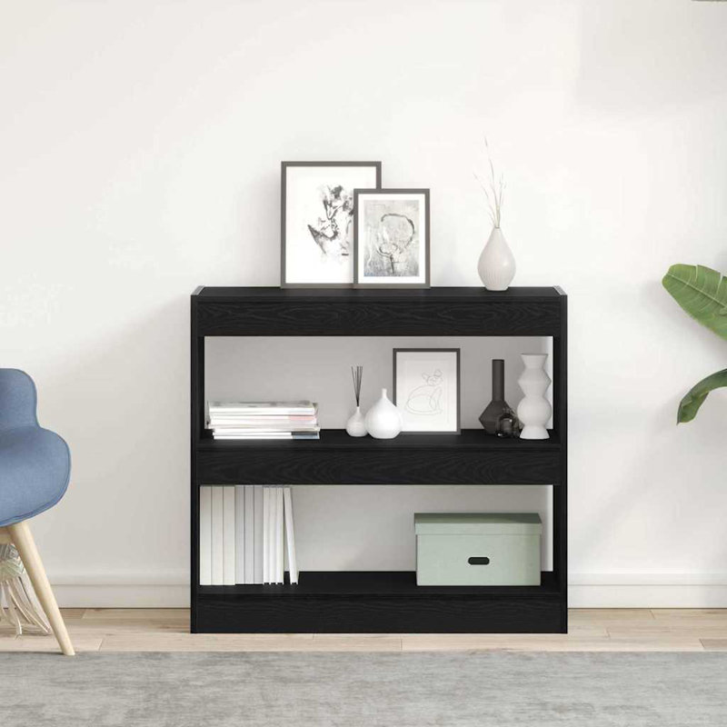 Standard Bookcase, (2 Shelves) 72cm H x 80cm W x 30cm D