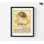 Phases lunaires par cartes rétro, impression de phase de lune rétro, impression de lune antique, très grand décor de lune, Art de la vieille lune